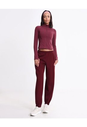 Pantalón  Para Mujer Jogger Color Vino Marca Atmos #31070100
