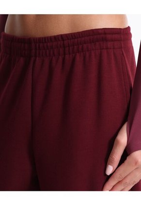 Pantalón  Para Mujer Jogger Color Vino Marca Atmos #31070100