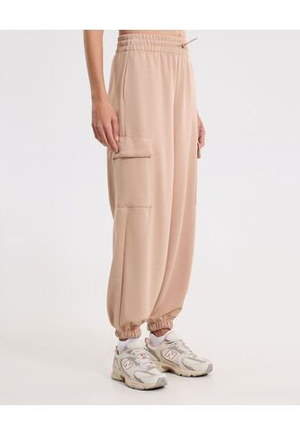 Jogger Cargo Plush  Para Mujer Beige Atmos Atmos