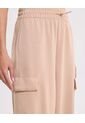 Jogger Cargo Plush  Para Mujer Beige Atmos de Atmos