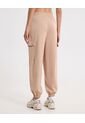 Jogger Cargo Plush  Para Mujer Beige Atmos de Atmos