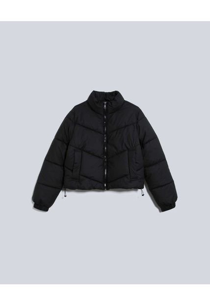 Chaqueta Para Mujer Acolchada Color Negro Marca Atmos #31080042