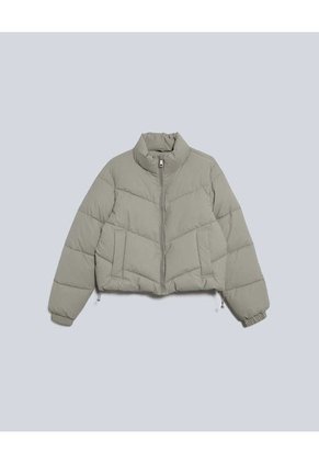 Chaqueta Para Mujer Acolchada Color Verde Marca Atmos #31080043