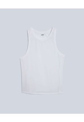 Camiseta Para Mujer Manga Sisa Cuello Redondo Color Marfil Marca Atmos #31090088