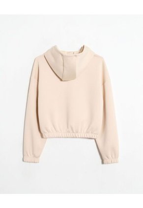 Buzo  Para Mujer Hoodie Color Crema Marca Atmos #31060087