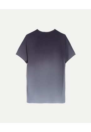 Camiseta  Para Hombre Manga Corta Cuello Redondo Color Gris Marca Atmos #32090305