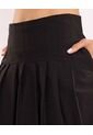 Falda  Para Mujer Corto Color Negro Marca Atmos #31140039 de Atmos