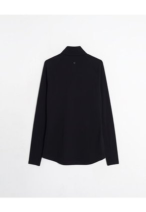 Buzo  Para Hombre Cuello Alto O Cuello Tortuga Color Negro Marca Atmos #32060066