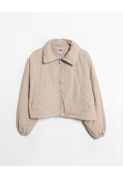 Chaqueta  Para Mujer Acolchada Color Café Marca Atmos #31080066