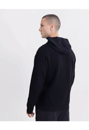 Buzo  Para Hombre Hoodie Color Negro Marca Atmos #32060075