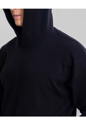 Buzo  Para Hombre Hoodie Color Negro Marca Atmos #32060075