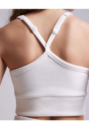 Camiseta Para Mujer Manga Sisa Color Marfil Marca Atmos #31090082