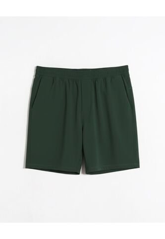 Bermuda  Para Hombre Deportiva Largo Color Verde Marca Atmos #32100154 Atmos