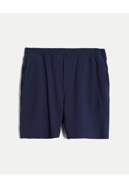 Bermuda  Para Hombre Deportiva Largo Color Azul Marca Atmos #32100151