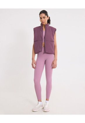 Chaleco Para Mujer Acolchado Color Morado Marca Atmos #31250008