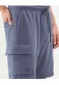 Bermuda Para Hombre Cargo Color Gris  Marca Atmos #32100096 de Atmos