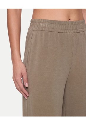 Pantalón Amplio Plush  Para Mujer Verde Atmos