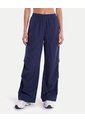 Pantalón Parachute Microcomfort  Para Mujer Azul Atmos de Atmos