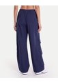 Pantalón Parachute Microcomfort  Para Mujer Azul Atmos de Atmos