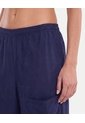 Pantalón Parachute Microcomfort  Para Mujer Azul Atmos de Atmos