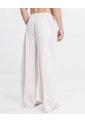 Pantalon Barrel En  Rayas  Para Hombre Beige Atmos de Atmos