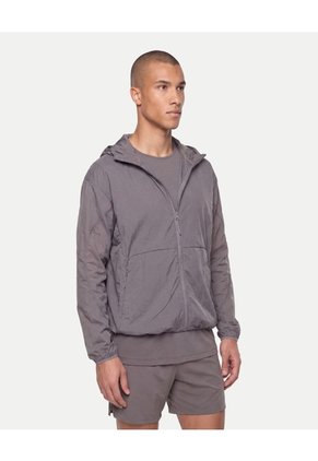 Chaqueta Rompevientos Active Guardable Para Hombre Gris Atmos