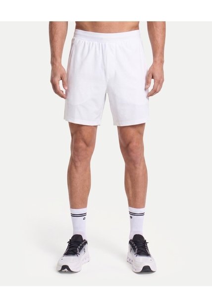 Bermuda Aeroflow Largo Con Biker  Para Hombre Blanco Atmos