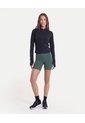 Short Biker Pretina Cruzada Aerius Skin  Para Mujer Verde Atmos de Atmos