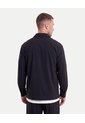Camisa Relaxed Con Bolsillo Frontal  Para Hombre Negro Atmos de Atmos
