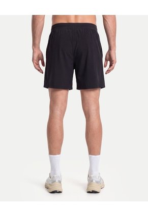 Bermuda Aeroflow Con Biker Interno  Para Hombre Negro Atmos