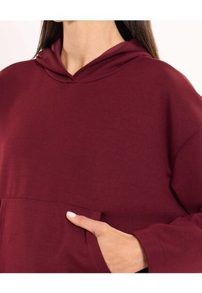 Top Para Mujer Soporte Bajo Color Vino Marca Atmos #31220184