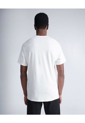 Camiseta Regular Fit Manga Corta Para Hombre Marfil Atmos