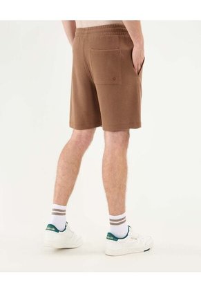 Bermuda Para Hombre Regular Corto Color Café Marca Atmos #32100099