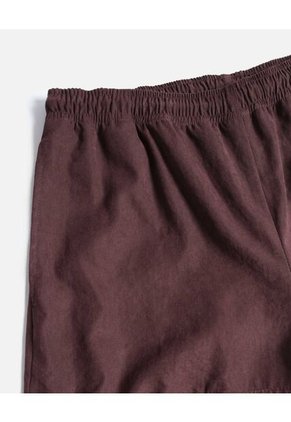 Pantalón Parachute Microcomfort  Para Mujer Vino Atmos