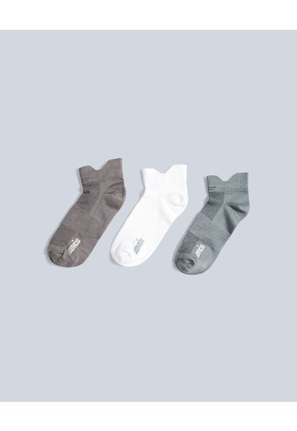 Medias Para Hombre Invisible Color Gris Marca Atmos #32980018