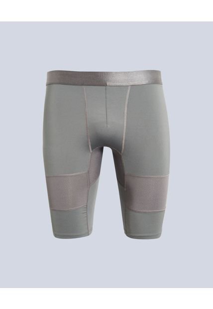 Pantaloncillo Para Hombre Boxer Fleat Seamer Largo Color Gris Marca Atmos #32000050