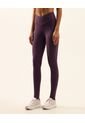 Leggins Pretina Cruzada Aerius Skin  Para Mujer Morado Atmos de Atmos