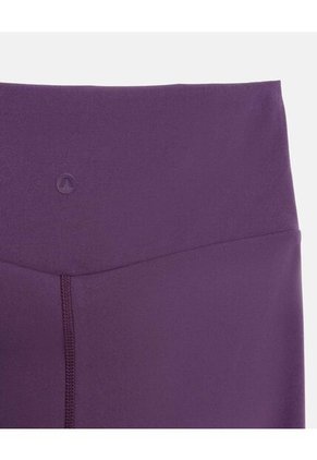 Leggins Pretina Cruzada Aerius Skin  Para Mujer Morado Atmos