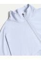 Chaqueta Rompevientos Con Elástico En Inferior  Para Mujer Gris Atmos de Atmos