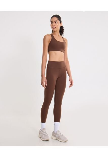 Leggins Regular Aerius Skin  Para Mujer Café Atmos