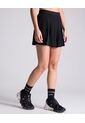 Falda Mesh Con Bóxer  Para Mujer Negro Atmos de Atmos