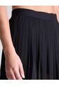 Falda Mesh Con Bóxer  Para Mujer Negro Atmos de Atmos