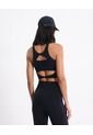 Camiseta Tank Top Con Espalda Fruncida  Para Mujer Negro Atmos de Atmos