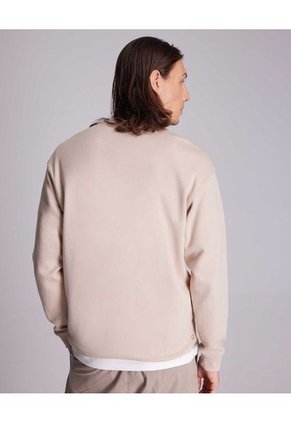 Buzo Para Hombre Cuello Redondo Color Beige Marca Atmos #32060039