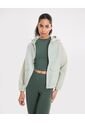 Chaqueta Rompevientos Con Capota Y Bolsillos  Para Mujer Verde Atmos de Atmos