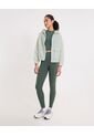 Chaqueta Rompevientos Con Capota Y Bolsillos  Para Mujer Verde Atmos de Atmos