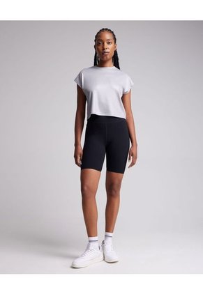 Camiseta Para Mujer M/S Marca Atmos En Color Plata  #31090081