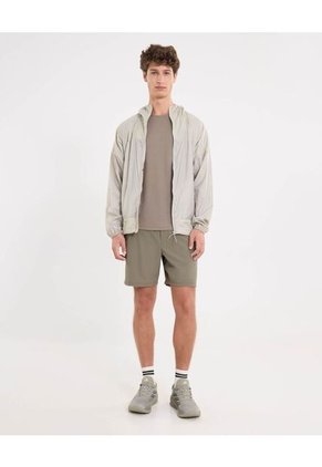 Bermuda Para Hombre Deportiva Largo Color Verde Marca Atmos #32100112