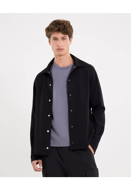 Chaqueta Para Hombre Abrigo Color Negro Marca Atmos #32080060