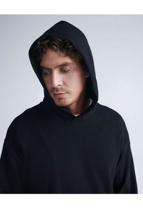 Buzo Para Hombre Hoodie Color Negro Marca Atmos #32060006